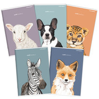 Zeszyt Top 2000 Sweet Animal A5 60 Kartek, Linia Z Marginesem