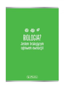 Zeszyt w kratę, A5, Biologia, 5 sztuk - Herlitz