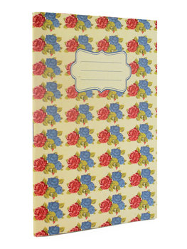 Zeszyt w linie, A6, Vintage, róże - Make Notes