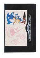 Zeszyty Sonic Game Cartridge Notes 96k w kratkę A5 z logo dla Chłopca Grupo Erik