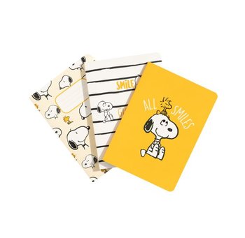 Zeszyty szkolne A6 Snoopy Lazy Day Zestaw szkolne dla dzieci 3 sztuki - Snoopy