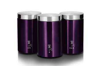 Zetaw pojemników Berlinger Haus Purple Eclipse, fioletowy, 3 elementy, BH/6827 - Berlinger Haus
