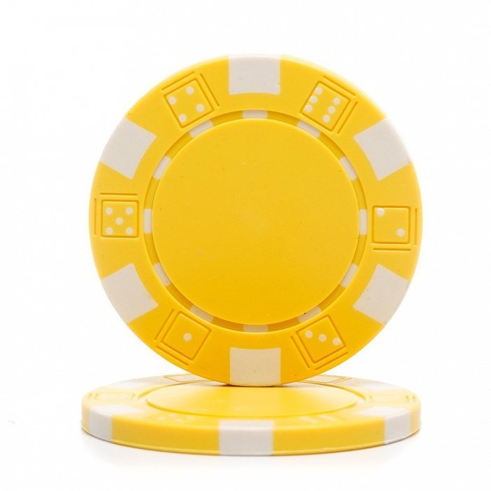 DICE 24/25・SHOWDOWN:LIME GREEN 新品 zetony-do-pokera-dice-11-5-g-