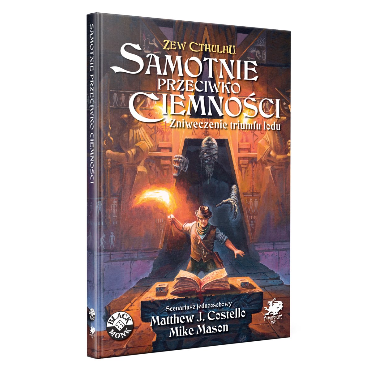 Zew Cthulhu: Samotnie przeciwko ciemności, gra paragrafowa, Black Monk, dodatek do gry, podręcznik RPG