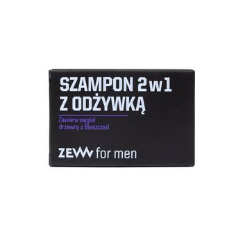 Zew For Men Szampon 2w1 z odżywką z węglem drzewnym z bieszczad 85ml - Zew For Men