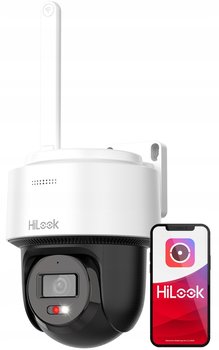 Zewnętrzna Kamera Obrotowa Wifi 4Mpx - Wificam-Pt4 Hilook Wifi 6, 4Mpx, Smart Hybrid Light, Dwdr, Ip66, H.265, Mikrofon, Głośnik, Kamera Dedykowana Do Zestawu Wifikit-Xx. - HiLook