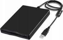 ZEWNĘTRZNA STACJA DYSKIETEK 3,5'' FDD 1,44 MB NA USB SLIM PLUG&PLAY CZARNA Unitek