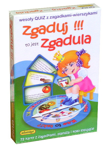 Zgaduj Zgadula, quiz, Adamigo, gra planszowa