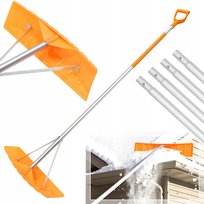 Zgarniacz Do Śniegu Z Dachu Regulowany Dachowy Łopata Szufla 570Cm