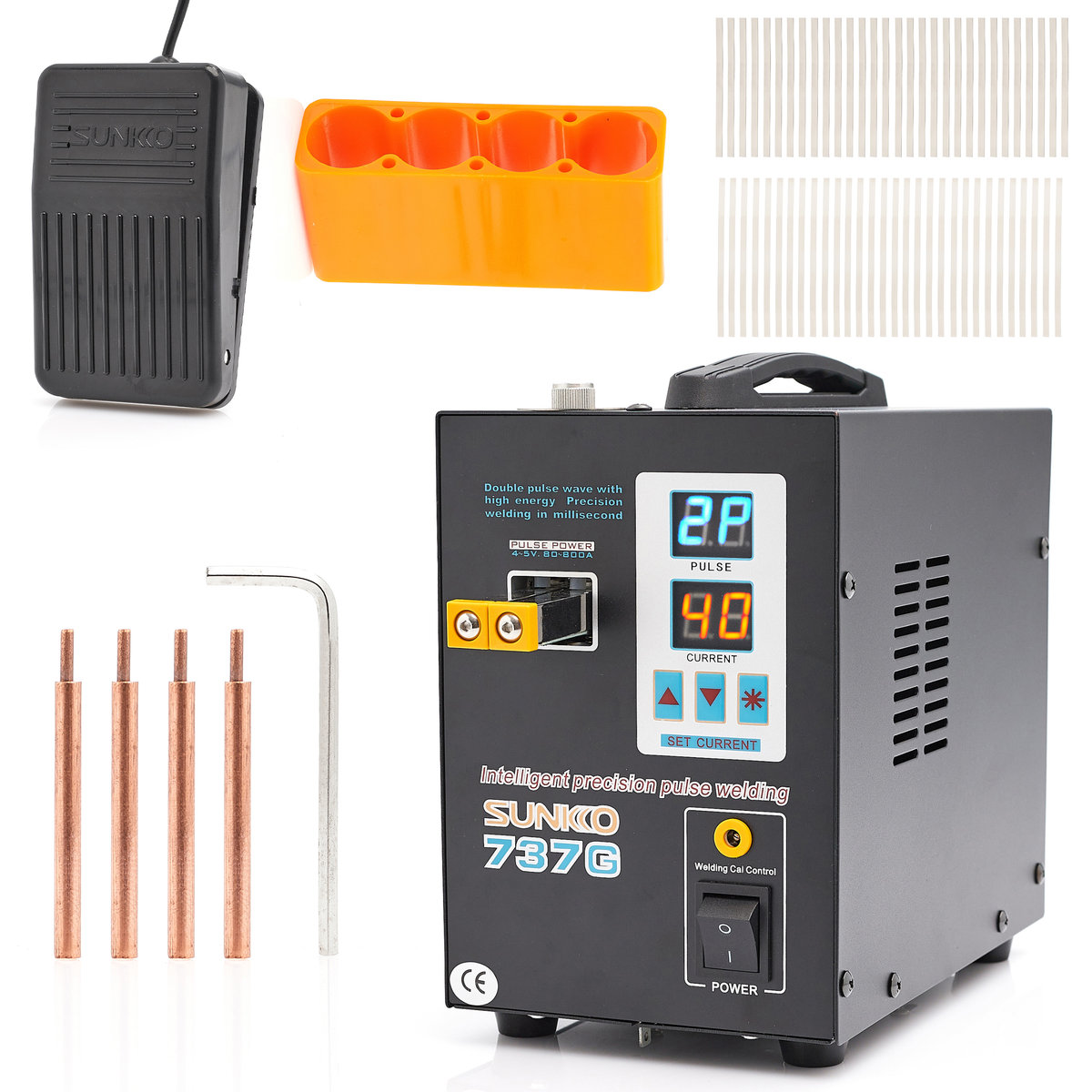 Zgrzewarka impulsowa punktowa SUNKKO 737G - Techrebal | Sklep EMPIK.COM