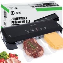 ZGRZEWARKA PRÓŻNIOWA DO ŻYWNOŚCI PAKOWARKA AUTOMATYCZNA ISAJ GL1 + FOLIA