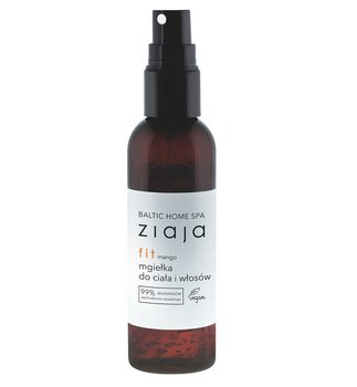 Ziaja, Baltic Home Spa Wellness, mgiełka do ciała i włosów o zapachu mango, 90 ml - Ziaja