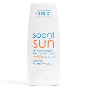 Ziaja, Sopot Sun, krem z witaminą c, SPF 50+, 50 ml - Ziaja