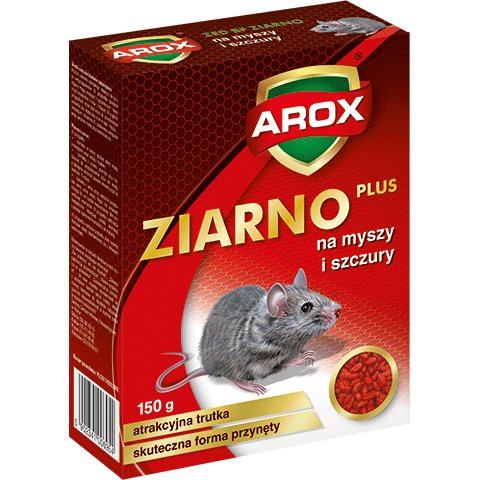 Фото - Відлякувачі комах і тварин Ziarno Na Myszy I Szczury Arox 150G