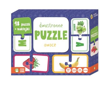 Zielona Sowa, puzzle, Rosnę i Poznaję, Owoce, 48 el. - Zielona Sowa