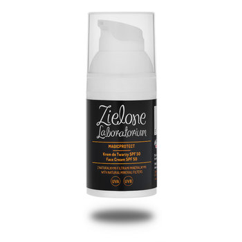 Zielone Laboratorium, MagicProtect Krem do Twarzy SPF 50 z naturalnymi filtrami mineralnymi, 30ml - Zielone Laboratorium