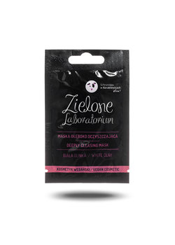 Zielone Laboratorium, maska głęboko oczyszczjąca z białą glinką, 10 ml - Zielone Laboratorium