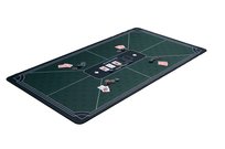Zielony Dywan Pokerowy 138x79 cm - Poliester i Guma  Sukno do POKERA