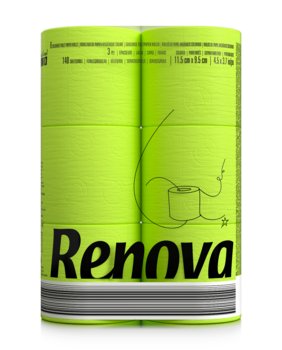 Zielony papier toaletowy Renova 6 szt - Renova