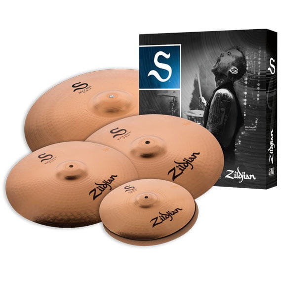 QUARKZMAN Piatti Muti Per Batteria | Set 5 Pezzi 14/16/18/20 Pollici, Basso Volume