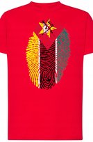 Zimbabwe Męski Modny T-Shirt Nadruk r.M