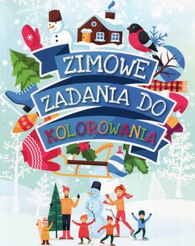 Zimowe zadania do kolorowania - Wiśniewska Anna