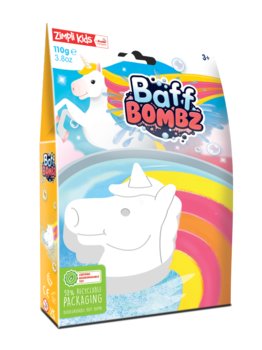 Zimpli Kids, Jednorożec do kąpieli zmieniający kolor wody, Rainbow Baff Bombz - Zimpli