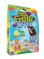 Zimpli Kids, Magiczny proszek do kąpieli, Gelli Baff Colour Change, kosmiczny żółty, 3+