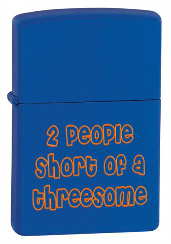 Zippo, Zapalniczka, 2 People, Royal Blue Matte
