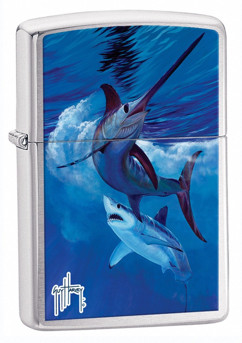 Zippo, Zapalniczka, GH Live By The Sword, Brushed Chrome