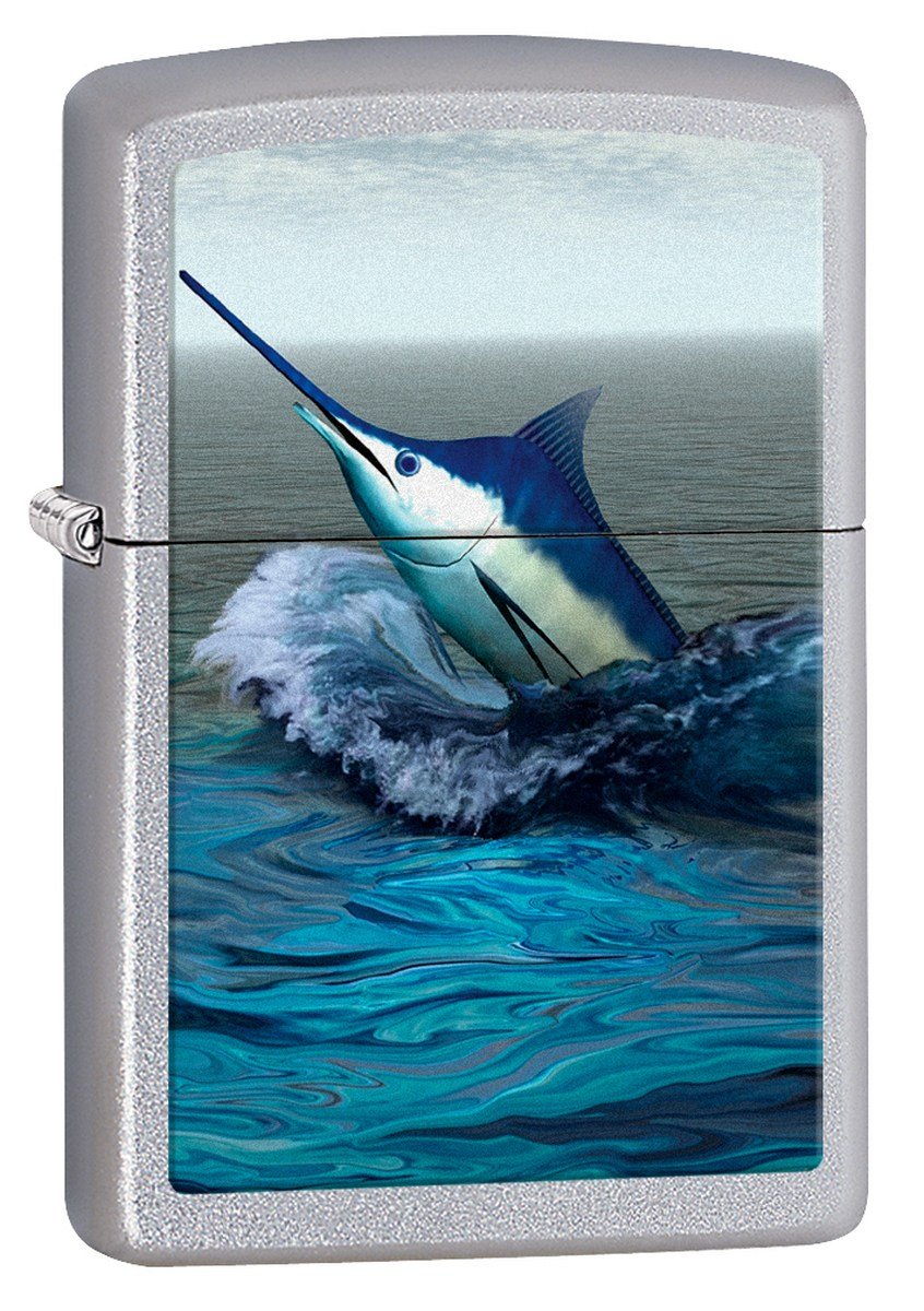 Zippo, Zapalniczka, Marlin, Satin Chrome