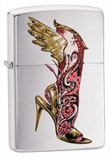 Zippo, Zapalniczka, Mehindi, Brushed Chrome