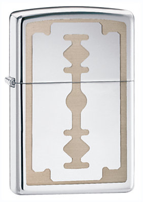Polished Razorblade Zippo, Zapalniczka, Razor Blade, High Polish Chrome - Zippo | Sport ...