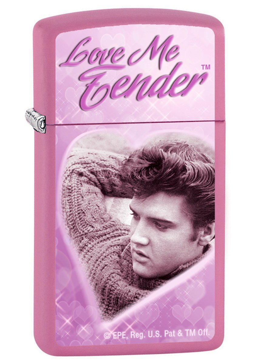Zippo, Zapalniczka, Slim Love Me Tender, Pink Matte