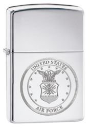 Zippo, Zapalniczka, US Air Forces, High Polish Chrome