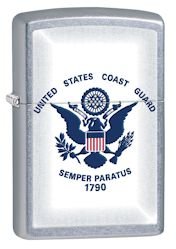Zippo, Zapalniczka, US Coast Guard, Street Chrome