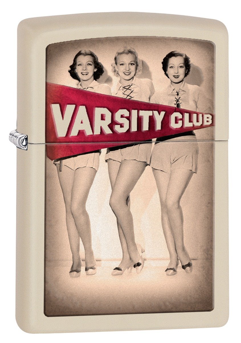 Zippo, Zapalniczka, Varsity Club, Cream Matte