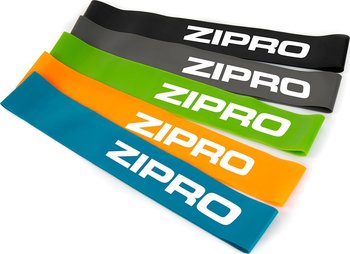 Zipro, Taśmy oporowe do ćwiczeń (zestaw 5 elem.) - Zipro