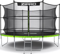 Zipro, Trampolina ogrodowa z siatką wewnętrzną, Jump z siatką wewnętrzną, 12 FT/374 cm