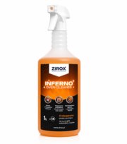 ZIROX Inferno Pianka do piekarnika grilla bez szorowania pH14 1L ZIROX