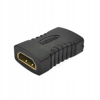 Złącze Adapter Beczka Łącznik Hdmi - Hdmi V.1.4 Gniazdo Czarny Cabletech