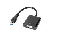 Złącze adapter USB 3.0 - VGA przejściówka Cabletech