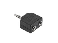 Złącze Jack 3.5/2x3.5 Lechpol
