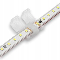 Złączka do Taśm LED Ciętych co 10cm 230V COB SMD 10mm Prosta Plug & Play
