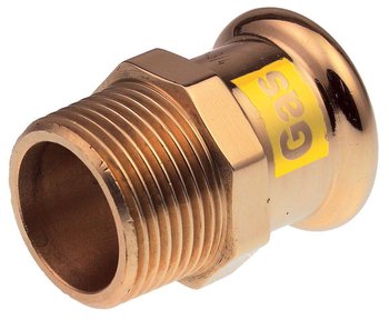 Złączka GZ Copper Gas Press - 22 R1/2" KAN-therm 2263045004 - KAN-therm