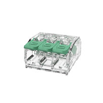 Złączka instalacyjna z dźwignią do wszystkich rodzajów przewodów maks. 4mm² 3-przew. EDO413 EDO Technic