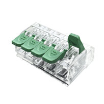 Złączka instalacyjna z dźwignią do wszystkich rodzajów przewodów maks. 4mm² 5-przew. EDO415 EDO Technic