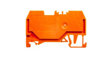 Złączka szynowa 2-przewodowa 1,5mm2 pomarańczowa 279-902 - WAGO