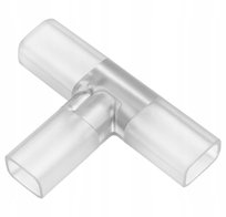 Złączka Trójnik Taśma LED 5050 2835 10mm Złącze typu T Łącznik Taśma 230V