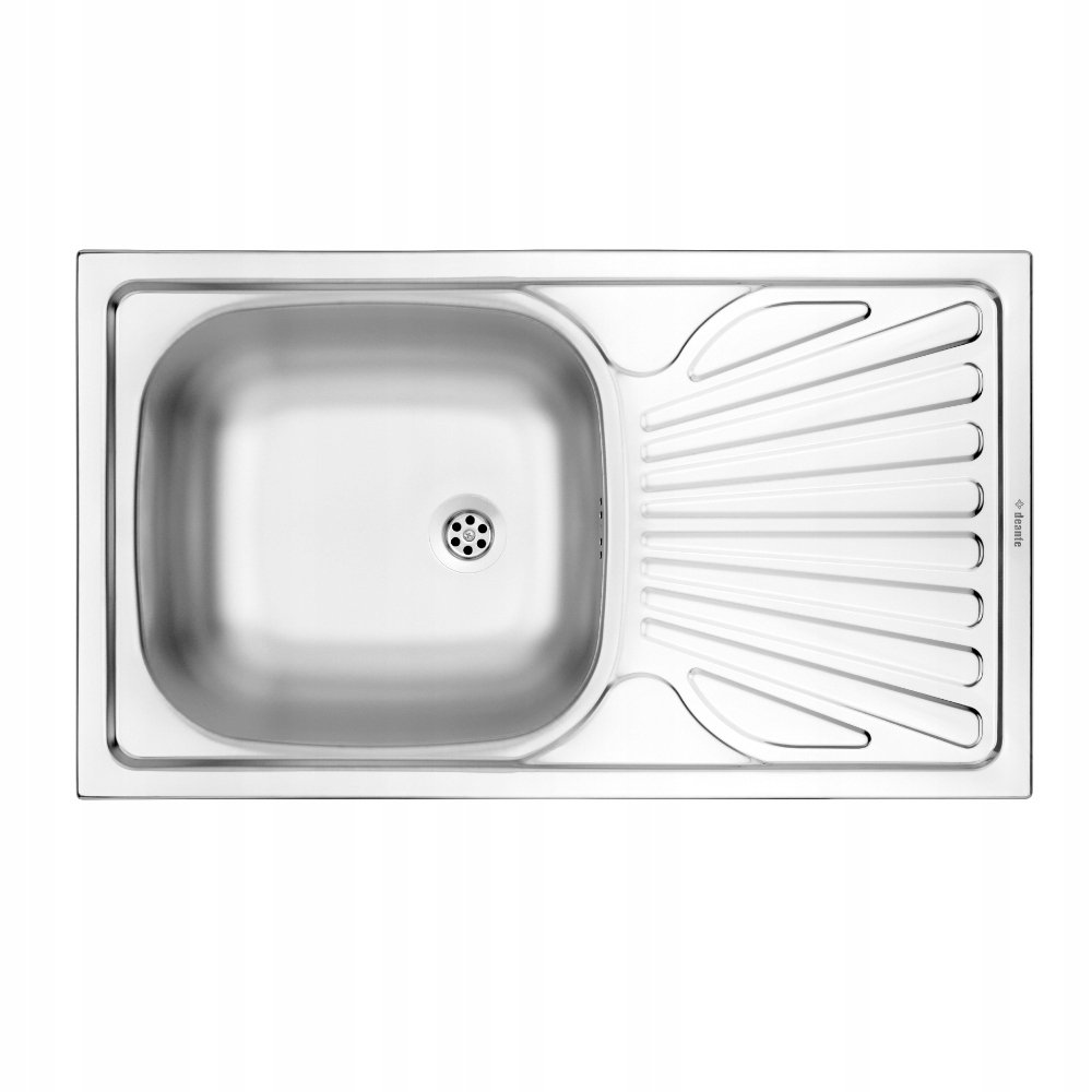Zdjęcia - Zlewozmywak kuchenny Deante  stalowy wpuszczany 1-kom 76 x 43 cm 